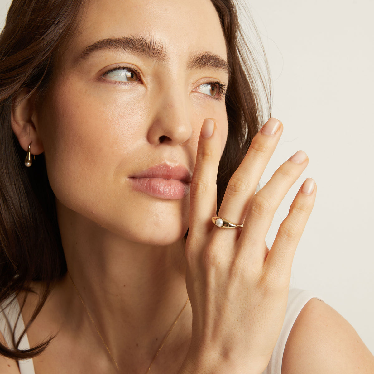 Pearl Bud Ring