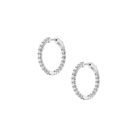 2ct Luxury Lab Grown Diamond Hoops
