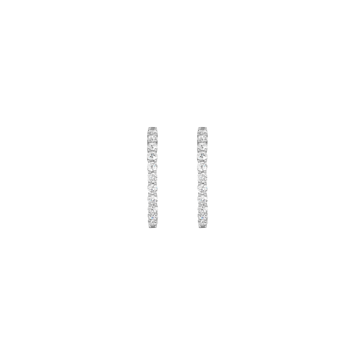 2ct Luxury Lab Grown Diamond Hoops