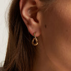 Curve Hoop Earrings