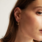 Curve Hoop Earrings