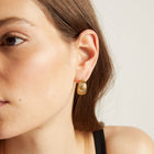 Shell Hinged Hoop Earrings
