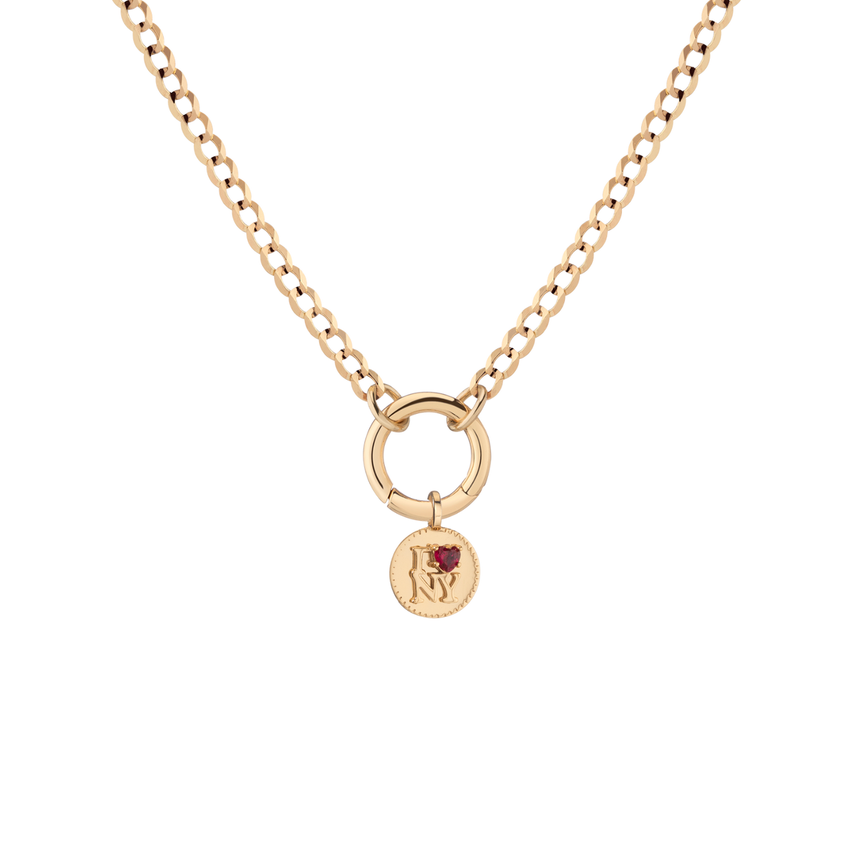 Curb - 16in Curb - 18in Large I Love NY Charm