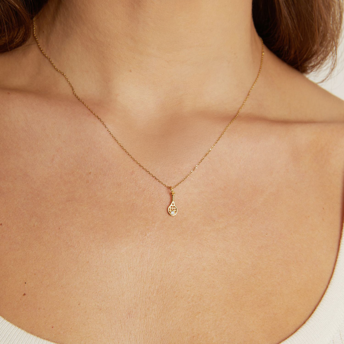 Aurate x Wilson: Tennis Racket Charm