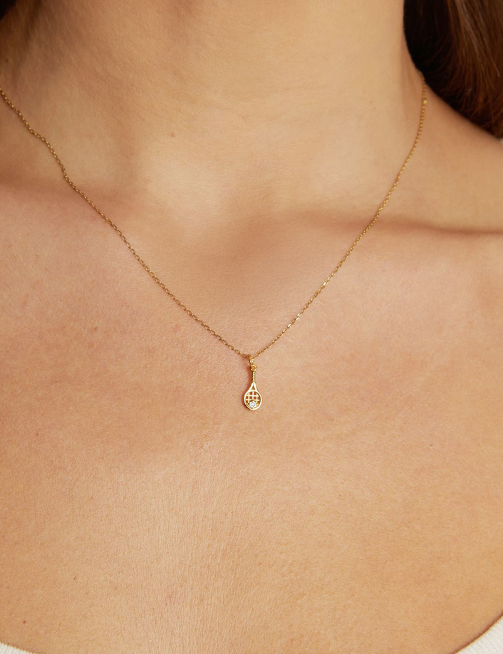 Aurate x Wilson: Tennis Racket Charm