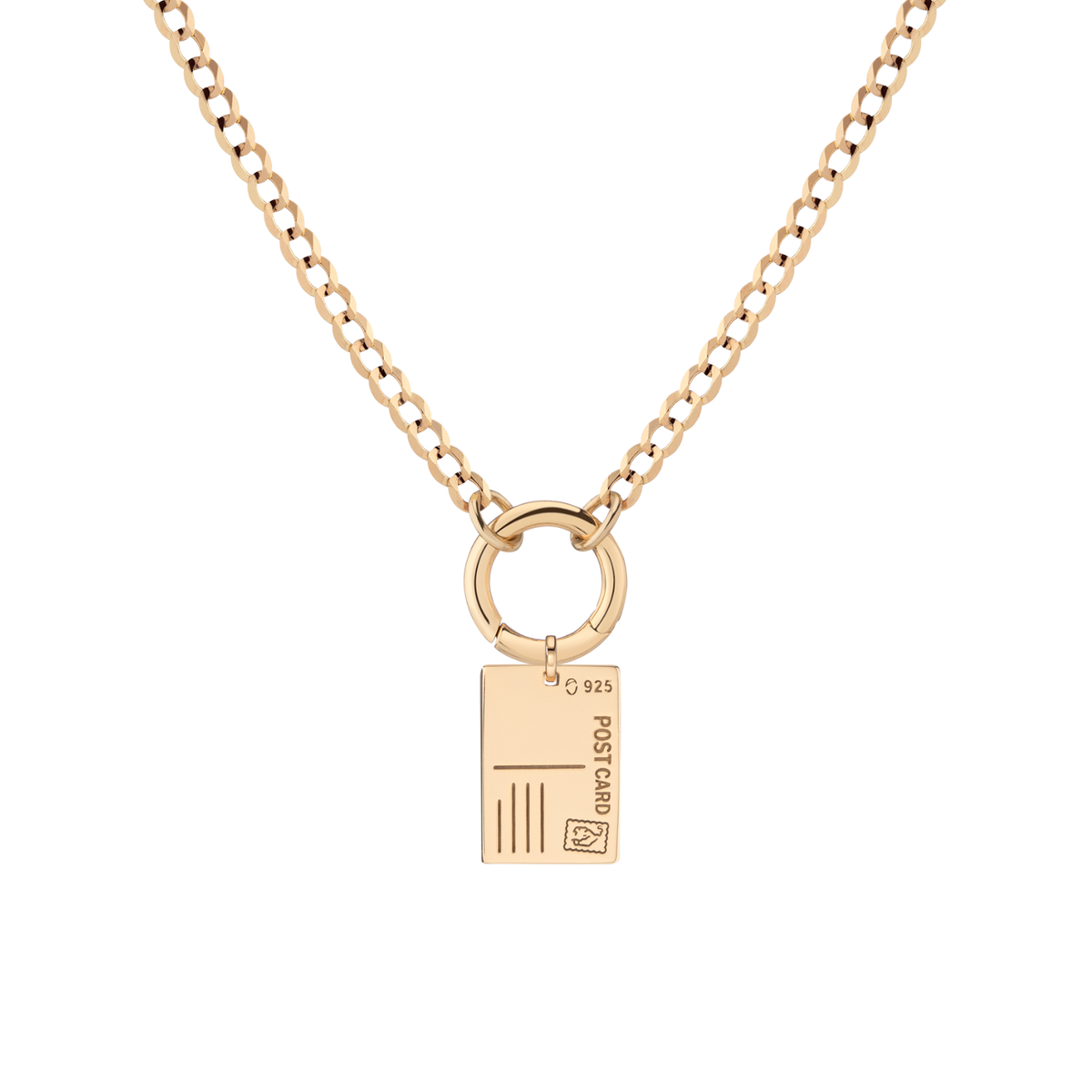 Curb - 16in Curb - 18in Large Postcard Charm