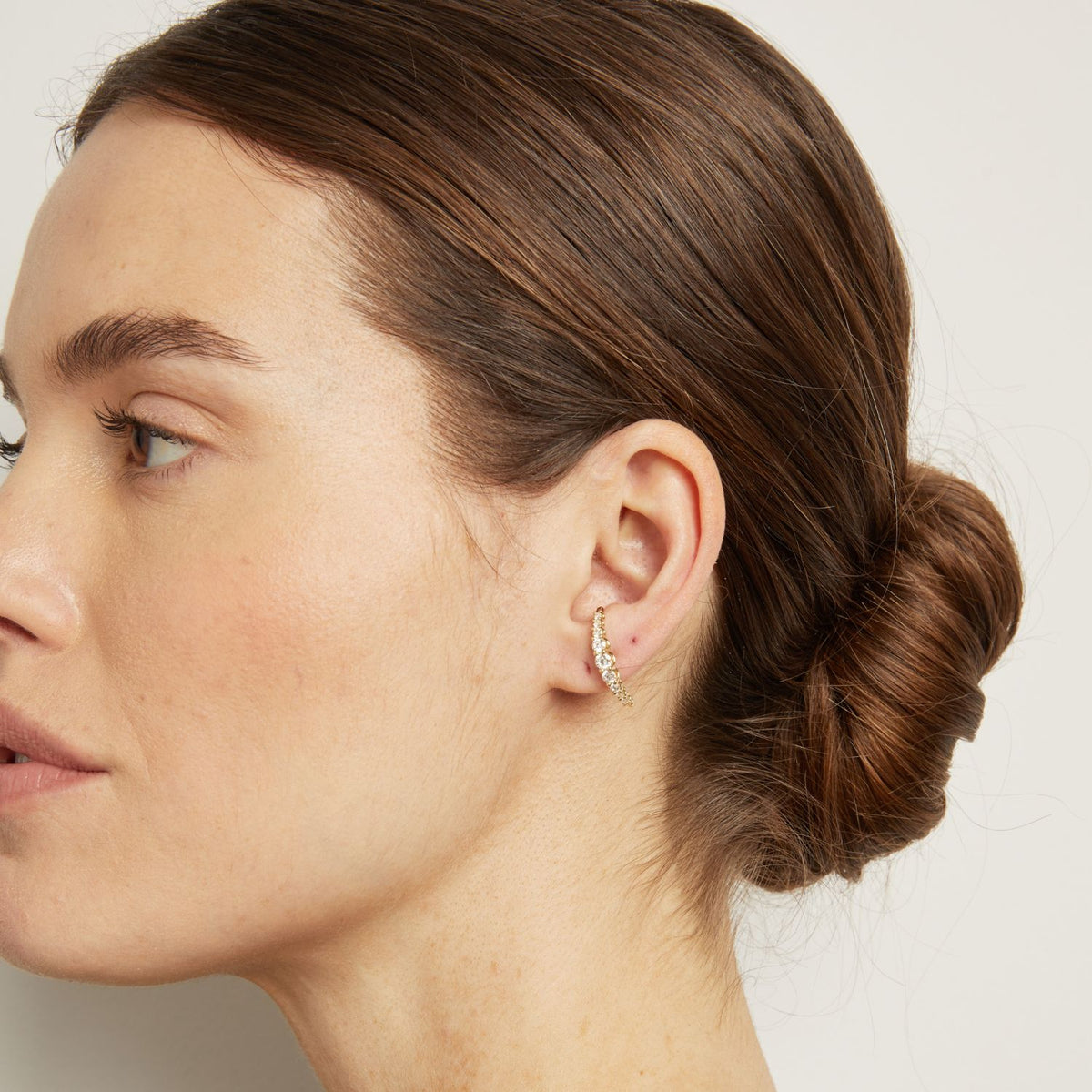 Lab Grown Diamond Eternity Stud Earrings
