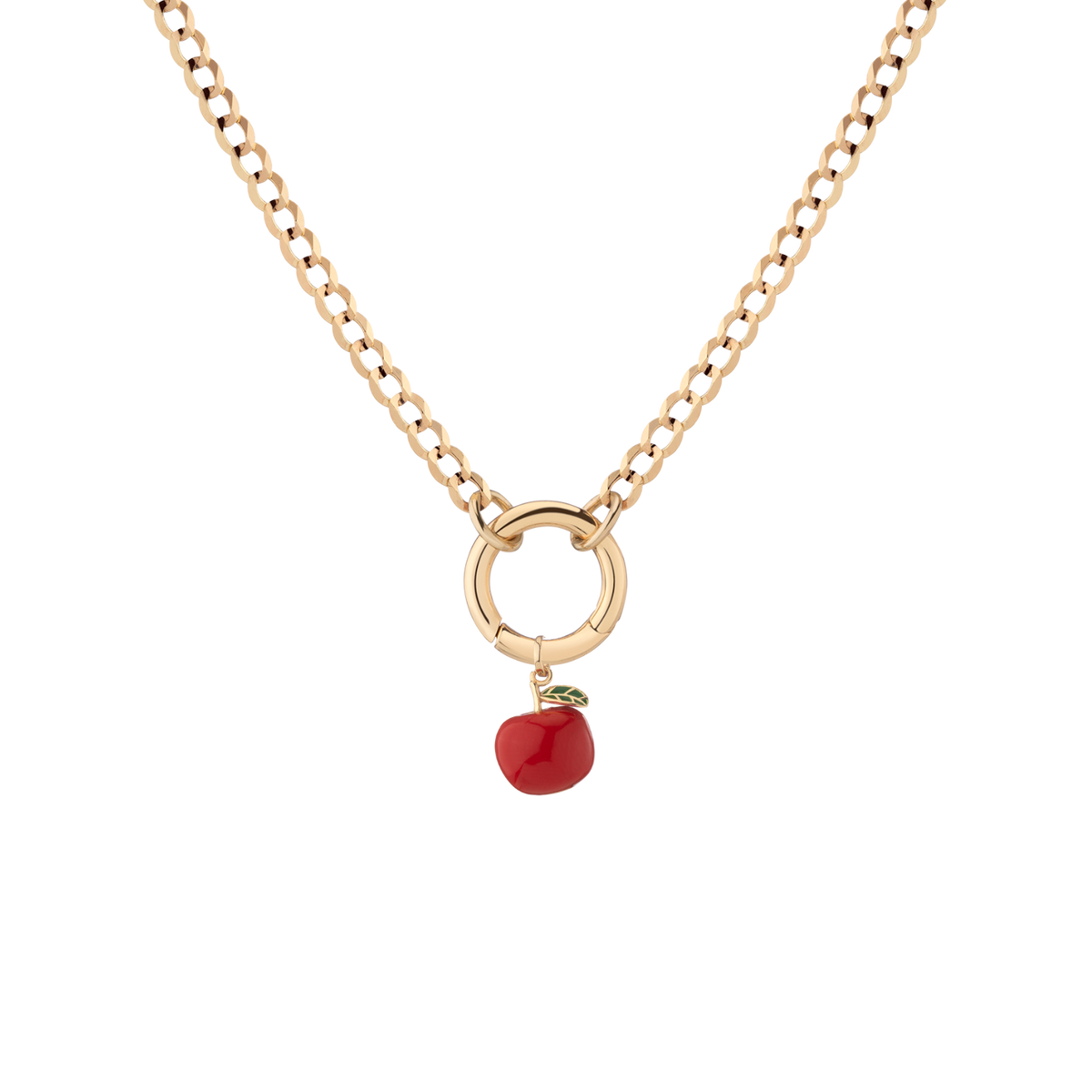 Curb - 16in Curb - 18in Large Big Apple Charm