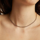 Black Rhodium Georgian Tennis Necklace