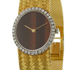 Vintage Piaget Diamond Gold Watch