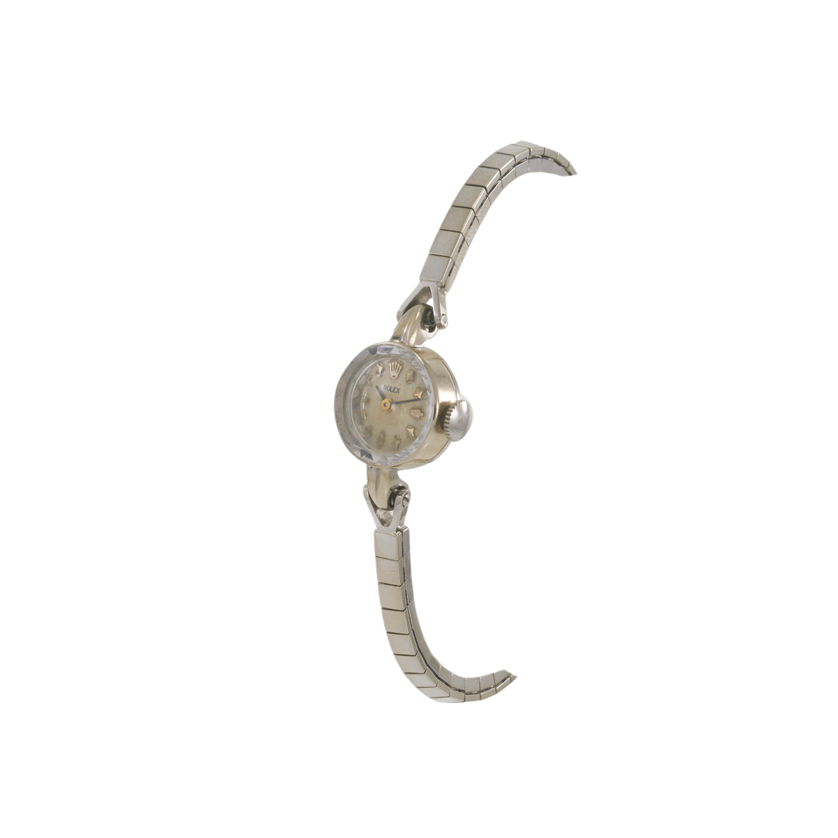 Vintage Rolex White Gold Cocktail Watch