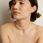 Baroque Pearl Choker Necklace
