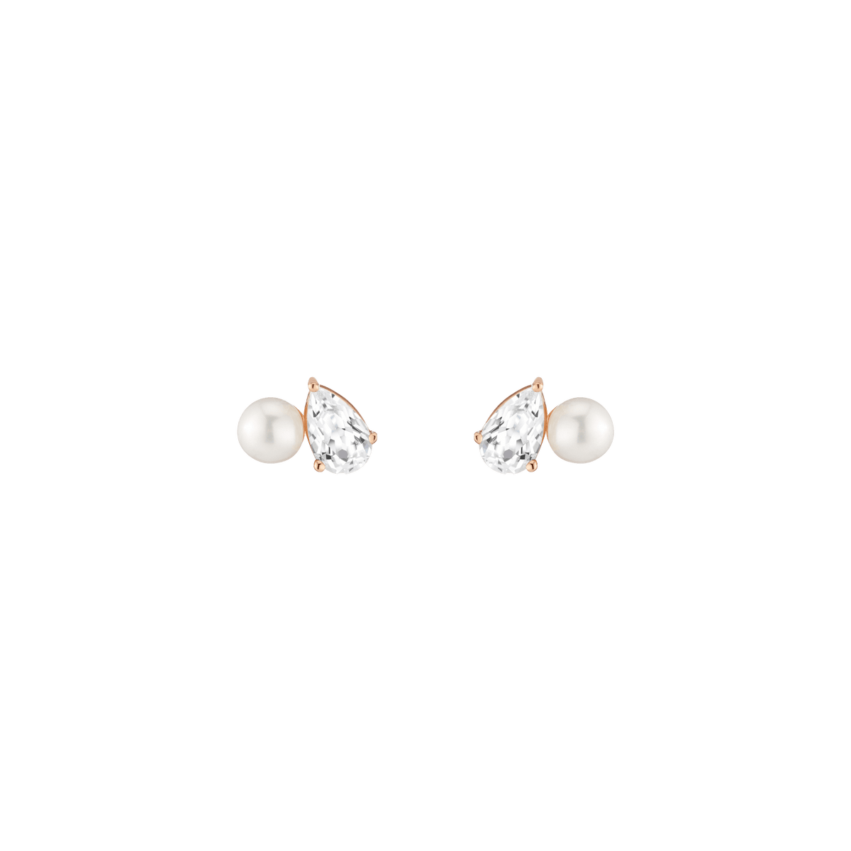 Pearl Toi et Moi Earrings