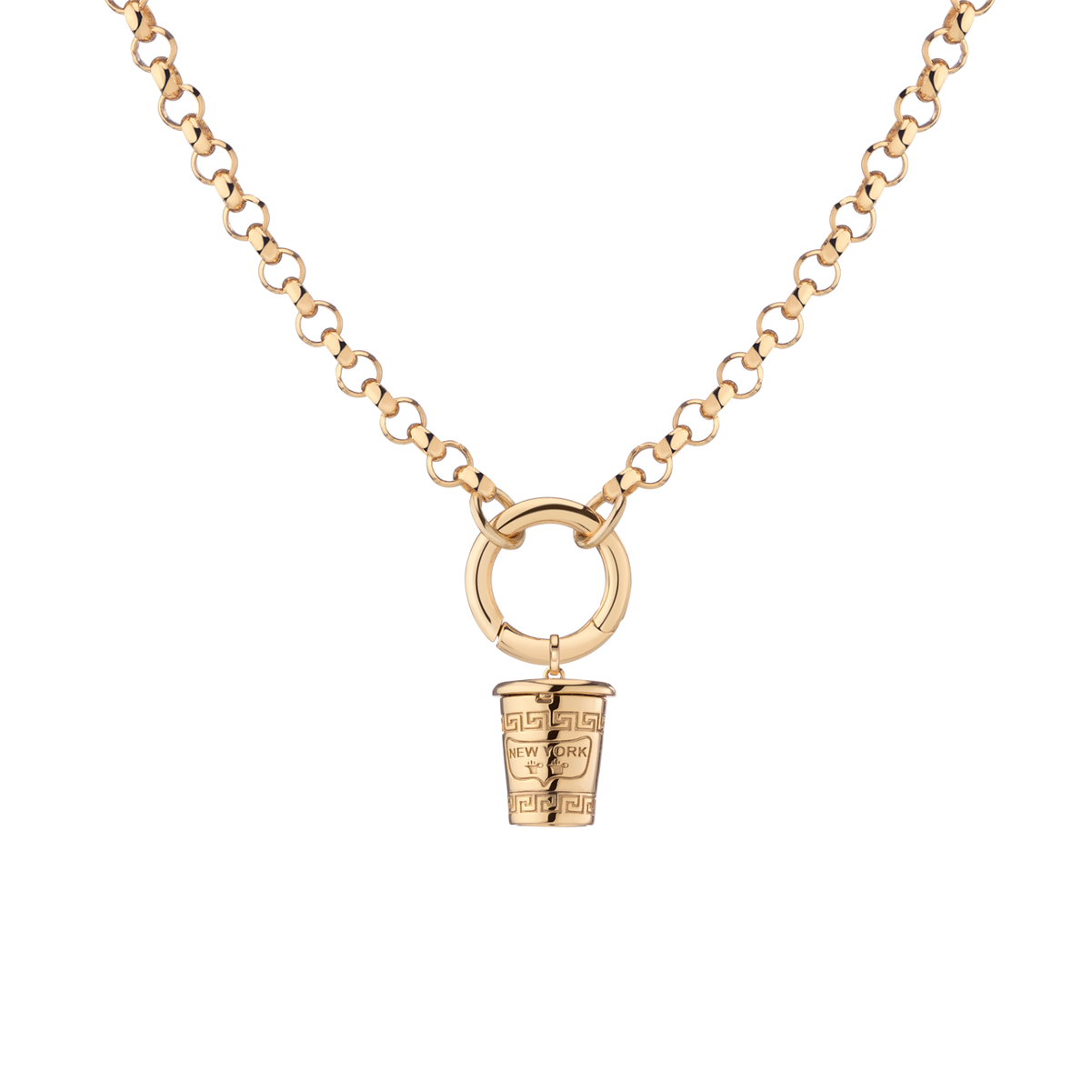 Rolo - 16in Rolo - 18in Large NY Coffee Cup Charm