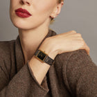 Vintage Tank Must de Cartier Leather Watch