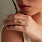 2ct Oval Lab Grown Diamond Bezel Ring