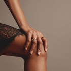 Aurate x Frye: Turquoise Station Hand Chain Bracelet