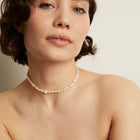 Baroque Pearl Choker Necklace