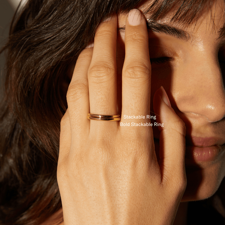 stackable teething rings