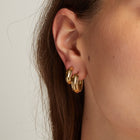 Mini Tidal Hoop Earrings