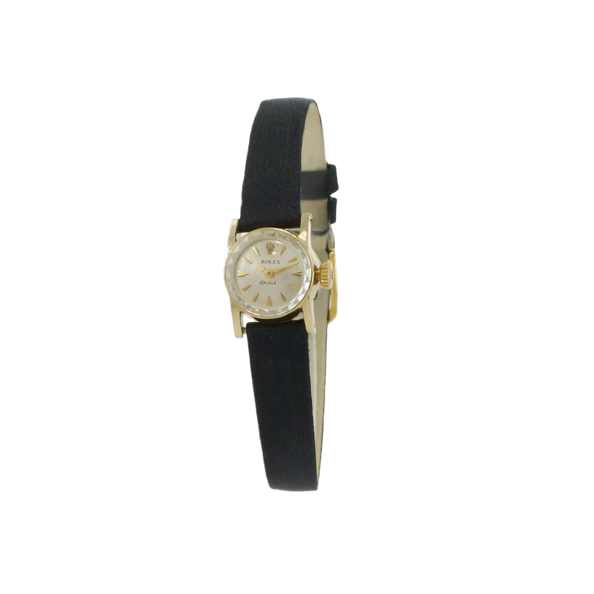 Vintage Rolex Orchid Watch 18k Yellow Gold First