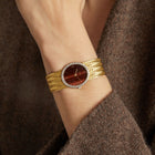 Vintage Piaget Diamond Gold Watch
