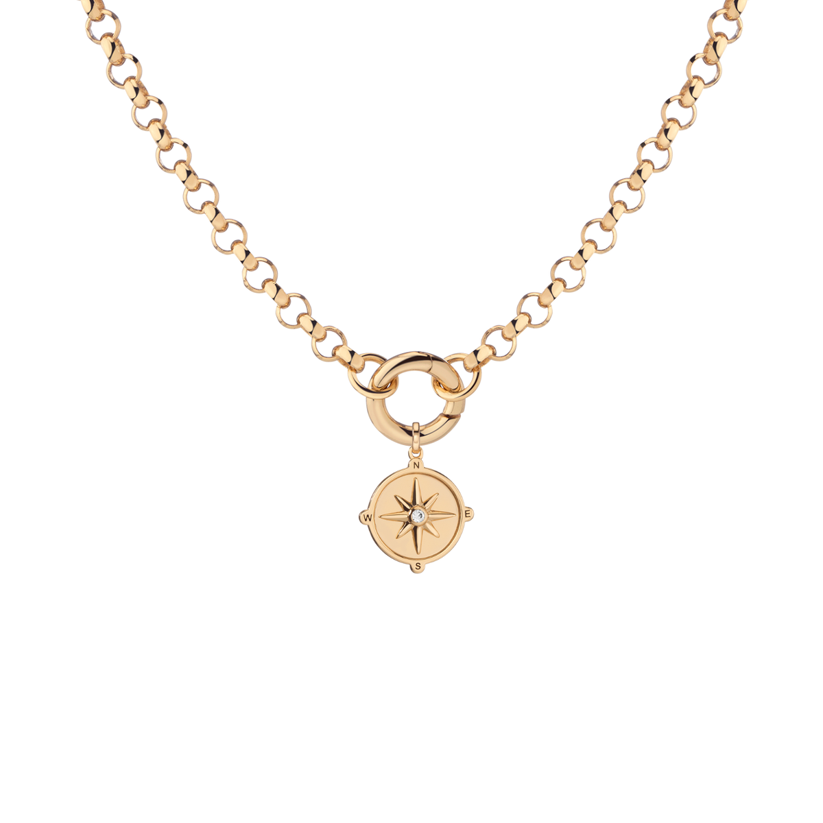 Rolo - 16in Rolo - 18in Small Compass Charm 