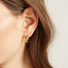 Mini Tidal Hoop Earrings
