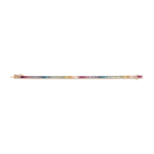 Ombré Rainbow Baguette Tennis Bracelet