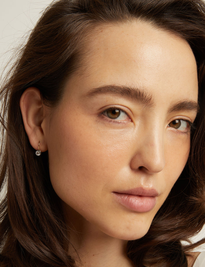 Black Rhodium Georgian Drop Earrings