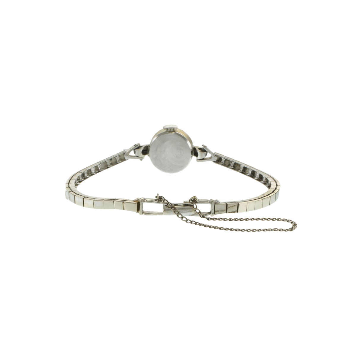 Vintage Rolex White Gold Cocktail Watch 14k White Gold 6.5in