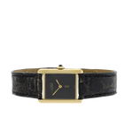 Vintage Tank Must de Cartier Leather Watch