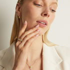 Lab Grown Canary Edwardian Ring