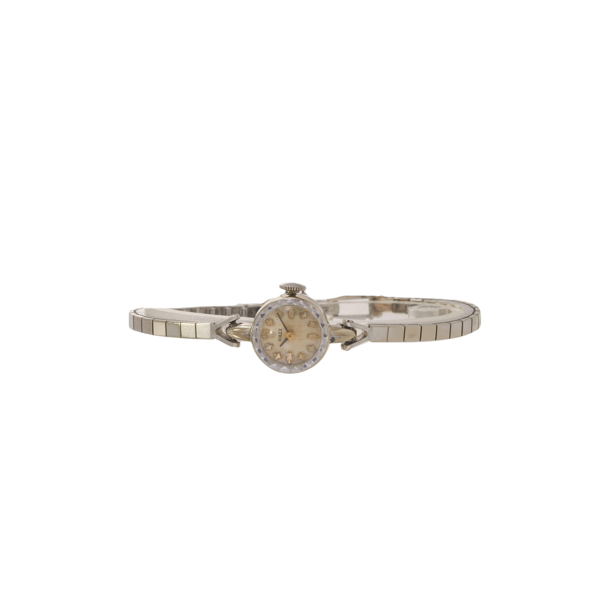 Vintage Rolex White Gold Cocktail Watch
