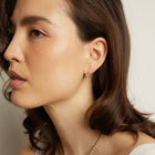 Lab Grown Diamond Georgian Drop Earrings
