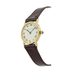 Vintage Cartier Ronde Leather Watch