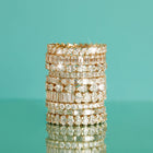 Princess Cut Lab Grown Diamond Eternity Ring