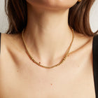 Graduated Ball Chain Necklace