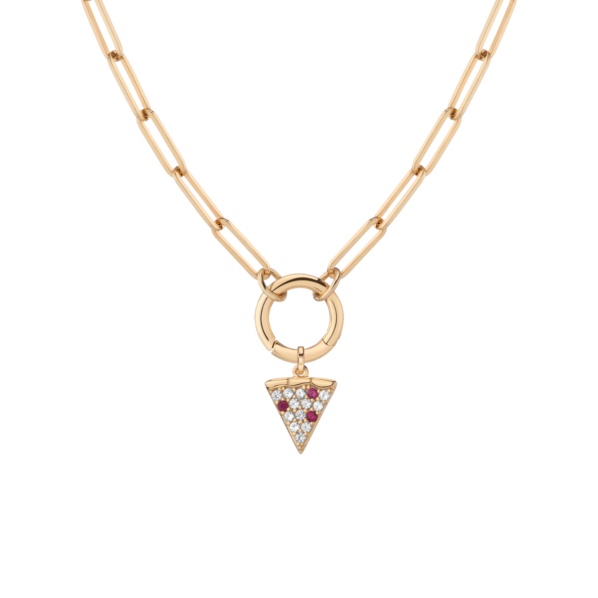 Paperclip - 16in Paperclip - 18in Large Pizza Charm