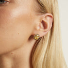 Lab Grown Yellow Canary Alexandra Earrings