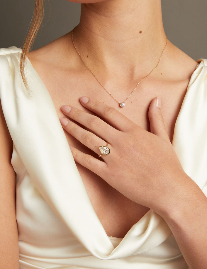 A close-up lifestyle shot of a woman