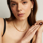 Graduated Ball Chain Necklace