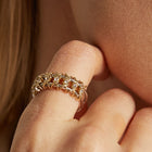 Kinetic Estate Two-Tone Ring