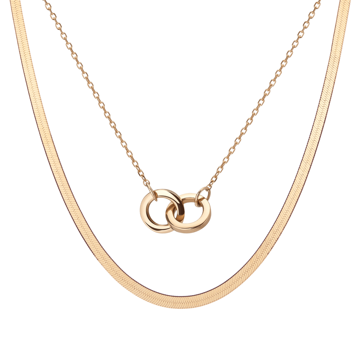 Everyday Necklace Stack 16in 18in