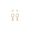 Pearl Earring Stack Pair Single First