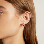 Interlocking Hoop Earrings