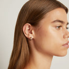 Interlocking Hoop Earrings