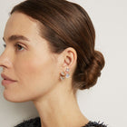 Lab Grown White Sapphire Ear Jacket