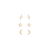 Celestial Stud Earring Set Single Pair First