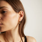 Graduated Ball Drop Earrings